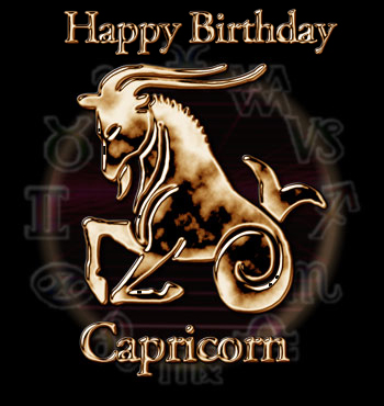 Happy Birthday Capricorn!