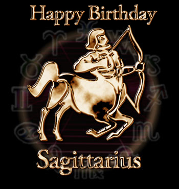 Happy Birthday Sagittarius!
